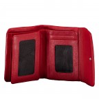 Geldbörse Nappa mit RFID-Schutz Red, Farbe: rot/weinrot, Marke: Hausfelder Manufaktur, EAN: 4065646024205, Abmessungen in cm: 11.5x9.2x2.5, Bild 5 von 5