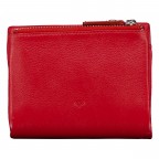 Geldbörse Nappa mit RFID-Schutz Red, Farbe: rot/weinrot, Marke: Hausfelder Manufaktur, EAN: 4065646024205, Abmessungen in cm: 11.5x9.2x2.5, Bild 3 von 5