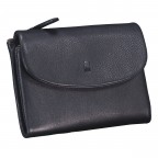 Geldbörse Nappa mit RFID-Schutz Dark Blue, Farbe: blau/petrol, Marke: Hausfelder Manufaktur, EAN: 4065646024243, Abmessungen in cm: 13.5x9.7x2.7, Bild 2 von 4