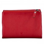 Geldbörse Nappa mit RFID-Schutz Red, Farbe: rot/weinrot, Marke: Hausfelder Manufaktur, EAN: 4065646024250, Abmessungen in cm: 13.5x9.7x2.7, Bild 3 von 4