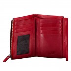 Geldbörse Nappa mit RFID-Schutz Red, Farbe: rot/weinrot, Marke: Hausfelder Manufaktur, EAN: 4065646024250, Abmessungen in cm: 13.5x9.7x2.7, Bild 4 von 4