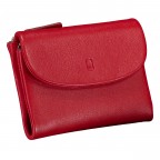 Geldbörse Nappa mit RFID-Schutz Red, Farbe: rot/weinrot, Marke: Hausfelder Manufaktur, EAN: 4065646024250, Abmessungen in cm: 13.5x9.7x2.7, Bild 2 von 4