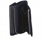Geldbörse Nappa mit RFID-Schutz Dark Blue, Farbe: blau/petrol, Marke: Hausfelder Manufaktur, EAN: 4065646024298, Abmessungen in cm: 9.8x8.5x3, Bild 5 von 5