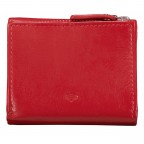 Geldbörse Nappa mit RFID-Schutz Red, Farbe: rot/weinrot, Marke: Hausfelder Manufaktur, EAN: 4065646024304, Abmessungen in cm: 9.8x8.5x3, Bild 3 von 5