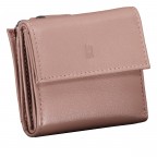 Geldbörse Nappa mit RFID-Schutz Rose, Farbe: rosa/pink, Marke: Hausfelder Manufaktur, EAN: 4065646024328, Abmessungen in cm: 9.8x8.5x3, Bild 2 von 5