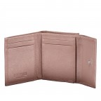 Geldbörse Nappa mit RFID-Schutz Rose, Farbe: rosa/pink, Marke: Hausfelder Manufaktur, EAN: 4065646024328, Abmessungen in cm: 9.8x8.5x3, Bild 4 von 5