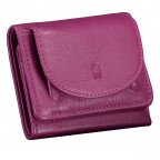 Geldbörse Nappa mit RFID-Schutz Pink, Farbe: rosa/pink, Marke: Hausfelder Manufaktur, EAN: 4065646024366, Abmessungen in cm: 10x8x2, Bild 2 von 5