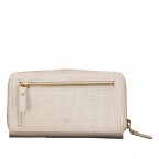 Geldbörse Kroko mit RFID-Schutz Light Beige, Farbe: beige, Marke: Hausfelder Manufaktur, EAN: 4065646024427, Abmessungen in cm: 9x15.7x2.5, Bild 3 von 4