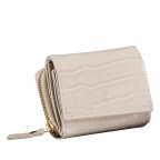 Geldbörse Kroko mit RFID-Schutz Light Beige, Farbe: beige, Marke: Hausfelder Manufaktur, EAN: 4065646024441, Abmessungen in cm: 10.2x8x3, Bild 2 von 5