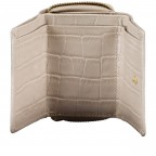 Geldbörse Kroko mit RFID-Schutz Light Beige, Farbe: beige, Marke: Hausfelder Manufaktur, EAN: 4065646024441, Abmessungen in cm: 10.2x8x3, Bild 4 von 5