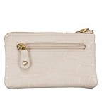 Schlüsseletui Kroko Light Beige, Farbe: beige, Marke: Hausfelder Manufaktur, EAN: 4065646024465, Abmessungen in cm: 12.5x8x1.7, Bild 3 von 4