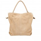 Umhängetasche Cool Companion Suede M mit herausnehmbarem Beutel Sand, Farbe: beige, Marke: Hey Marly, EAN: 4262459829472, Abmessungen in cm: 24x38x18, Bild 3 von 6