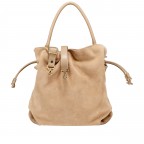 Umhängetasche Cool Companion Suede M mit herausnehmbarem Beutel Sand, Farbe: beige, Marke: Hey Marly, EAN: 4262459829472, Abmessungen in cm: 24x38x18, Bild 1 von 6