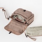 Umhängetasche Grandma's Luxury Club Mrs. Waffle Vintage Khaki, Farbe: beige, Marke: Aunts & Uncles, EAN: 4255717204586, Abmessungen in cm: 18x12x7, Bild 6 von 8