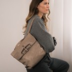 Rucksack Grandma's Luxury Club Mrs. Mince Pie Vintage Khaki, Farbe: beige, Marke: Aunts & Uncles, EAN: 4255717204326, Abmessungen in cm: 29x29x9, Bild 4 von 12