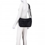 Umhängetasche Japan Re-Lite Omono Black, Farbe: schwarz, Marke: Aunts & Uncles, EAN: 4255717208270, Abmessungen in cm: 33x23x10, Bild 5 von 9