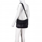 Umhängetasche Japan Re-Lite Omono Black, Farbe: schwarz, Marke: Aunts & Uncles, EAN: 4255717208270, Abmessungen in cm: 33x23x10, Bild 4 von 9