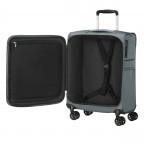Koffer Urbify Spinner 55 expandable Dusty Blue, Farbe: blau/petrol, Marke: Samsonite, EAN: 5400520303547, Abmessungen in cm: 40x55x23, Bild 8 von 17