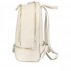 Rucksack Brixton mit Laptopfach 13 Zoll Ecru, Farbe: beige, Marke: Valentino Bags, EAN: 8054942444493, Abmessungen in cm: 28.5x38x15, Bild 3 von 6