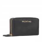 Geldbörse Divina Nero Gold, Farbe: schwarz, Marke: Valentino Bags, EAN: 8054942442482, Abmessungen in cm: 19x11x3, Bild 2 von 5