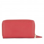 Geldbörse Divina Rosso Scuro, Farbe: rot/weinrot, Marke: Valentino Bags, EAN: 8054942442338, Abmessungen in cm: 19x11x3, Bild 3 von 5