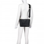 Umhängetasche Fall Relove Recycle Nero, Farbe: schwarz, Marke: Valentino Bags, EAN: 8054942817228, Abmessungen in cm: 25.5x21x3.5, Bild 5 von 6