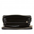 Geldbörse Fosca Relove Recycle Nero, Farbe: schwarz, Marke: Valentino Bags, EAN: 8054942820433, Abmessungen in cm: 19x10x2.5, Bild 4 von 5