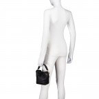 Beuteltasche Samba Relove Recycle Nero, Farbe: schwarz, Marke: Valentino Bags, EAN: 8054942651167, Abmessungen in cm: 13x16x10, Bild 4 von 7