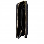 Geldbörse Samba Relove Recycle Nero, Farbe: schwarz, Marke: Valentino Bags, EAN: 8054942813473, Abmessungen in cm: 19x10x2.5, Bild 4 von 4