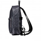Freizeitrucksack Milano 4G-Logo mit Laptopfach 15 Zoll Black Lime, Farbe: schwarz, Marke: Guess, EAN: 7620837298963, Abmessungen in cm: 30x42x12, Bild 3 von 6