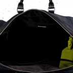 Reisetasche Pisa 4G-Logo Größe 56 cm Black Lime, Farbe: schwarz, Marke: Guess, EAN: 7628907210310, Abmessungen in cm: 56x30x22, Bild 5 von 5