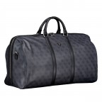 Reisetasche Pisa 4G-Logo Größe 56 cm Black Lime, Farbe: schwarz, Marke: Guess, EAN: 7628907210310, Abmessungen in cm: 56x30x22, Bild 2 von 5