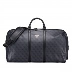 Reisetasche Pisa 4G-Logo Größe 56 cm Black Lime, Farbe: schwarz, Marke: Guess, EAN: 7628907210310, Abmessungen in cm: 56x30x22, Bild 1 von 5