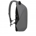 Rucksack Securipak 2.0 Backpack 14.1 Zoll Grey, Farbe: grau, Marke: Samsonite, EAN: 5400520265609, Abmessungen in cm: 28x41.5x15, Bild 5 von 9