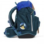 Schulranzen Pack Eco Hero Set 6-teilig Modell 2025 ArktisforschBär, Farbe: blau/petrol, Marke: Ergobag, EAN: 4057081201532, Abmessungen in cm: 28x40x25, Bild 5 von 11