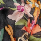 Tuch Kefiah Black, Farbe: schwarz, Marke: Guess, EAN: 7628907214943, Abmessungen in cm: 120x120x0.2, Bild 3 von 4