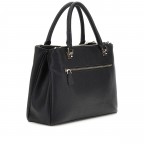 Handtasche Calebra Black, Farbe: schwarz, Marke: Guess, EAN: 0190231958277, Abmessungen in cm: 30x23x11.5, Bild 3 von 7