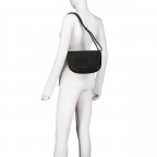 Umhängetasche Calebra Black, Farbe: schwarz, Marke: Guess, EAN: 0190231958345, Abmessungen in cm: 24x15.5x7.5, Bild 4 von 6