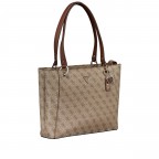 Shopper Noelle II 4G-Logo Latte Brown, Farbe: braun, Marke: Guess, EAN: 0190231964551, Abmessungen in cm: 33x26x9, Bild 2 von 5