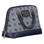 Handtasche Neda 4G-Logo Peony Navy, Farbe: blau/petrol, Marke: Guess, EAN: 0190231964216, Abmessungen in cm: 25x19.5x11, Bild 2 von 7