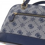 Handtasche Neda 4G-Logo Peony Navy, Farbe: blau/petrol, Marke: Guess, EAN: 0190231964216, Abmessungen in cm: 25x19.5x11, Bild 7 von 7