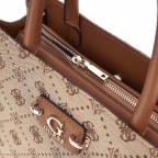 Handtasche Neda 4G-Logo Peony Latte, Farbe: braun, Marke: Guess, EAN: 0190231975526, Abmessungen in cm: 33.5x25x12.5, Bild 7 von 8