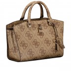 Handtasche Queensland 4G-Logo Latte, Farbe: braun, Marke: Guess, EAN: 0190231964827, Abmessungen in cm: 26x20x11.7, Bild 2 von 7
