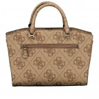 Handtasche Queensland 4G-Logo Latte, Farbe: braun, Marke: Guess, EAN: 0190231964827, Abmessungen in cm: 26x20x11.7, Bild 3 von 7