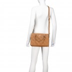 Handtasche Adelasia 4G-Logo Caramel, Farbe: cognac, Marke: Guess, EAN: 0190231965046, Abmessungen in cm: 29.5x20x10, Bild 6 von 8