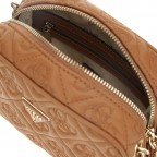 Umhängetasche Adelasia 4G-Logo Caramel, Farbe: cognac, Marke: Guess, EAN: 0190231965107, Abmessungen in cm: 19x15.5x7.5, Bild 6 von 7