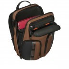 Rucksack Urban Eye Backpack mit Laptopfach 15.6 Zoll Toffee, Farbe: braun, Marke: Samsonite, EAN: 5400520316295, Abmessungen in cm: 30x43x18, Bild 7 von 8