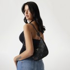 Beuteltasche Adelasia 4G-Logo Black, Farbe: schwarz, Marke: Guess, EAN: 0190231965169, Abmessungen in cm: 24x22x8.5, Bild 4 von 6