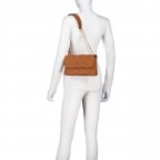 Umhängetasche Adelasia 4G-Logo Caramel, Farbe: cognac, Marke: Guess, EAN: 0190231970620, Abmessungen in cm: 24.5x15.5x7, Bild 4 von 8