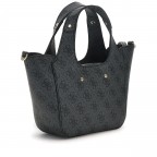 Tasche Calista 4G-Logo 2 in 1 Coal, Farbe: anthrazit, Marke: Guess, EAN: 0190231965954, Abmessungen in cm: 25x16.5x8, Bild 4 von 9